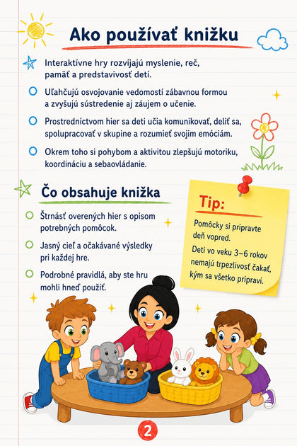 Interaktívne hry v materskej škole — strana zvnútra