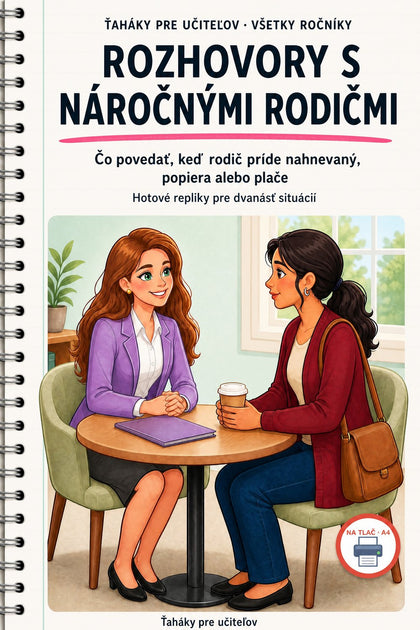 Rozhovory s náročnými rodičmi — obálka